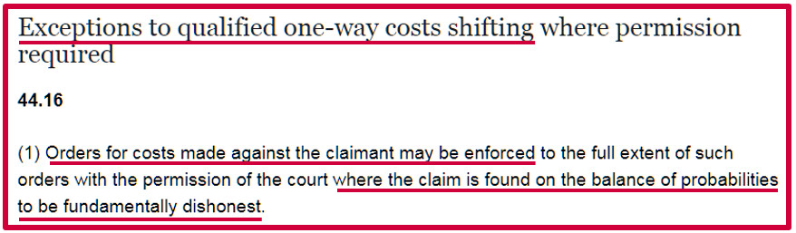 Litigation Friends Not Immune To The Consequences Of Fundamental Dishonesty Findings Ax And Bx By Their Litigation Friend Cx V Zz Middlesbrough County Court 19