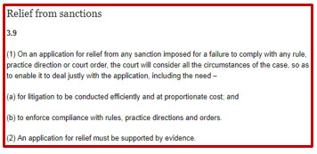 Part 18 Delays Relief From Sanctions And Defence Dismissals Griffith V Gourgey 17 Ewca Civ 926